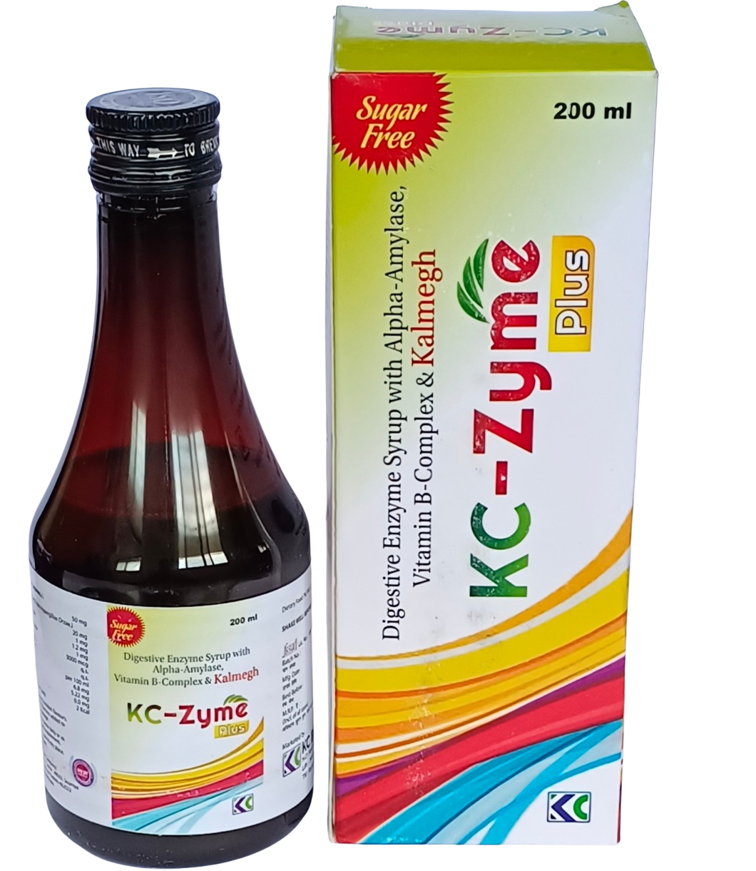 KC Zyme Plus digestive enzyme syrup