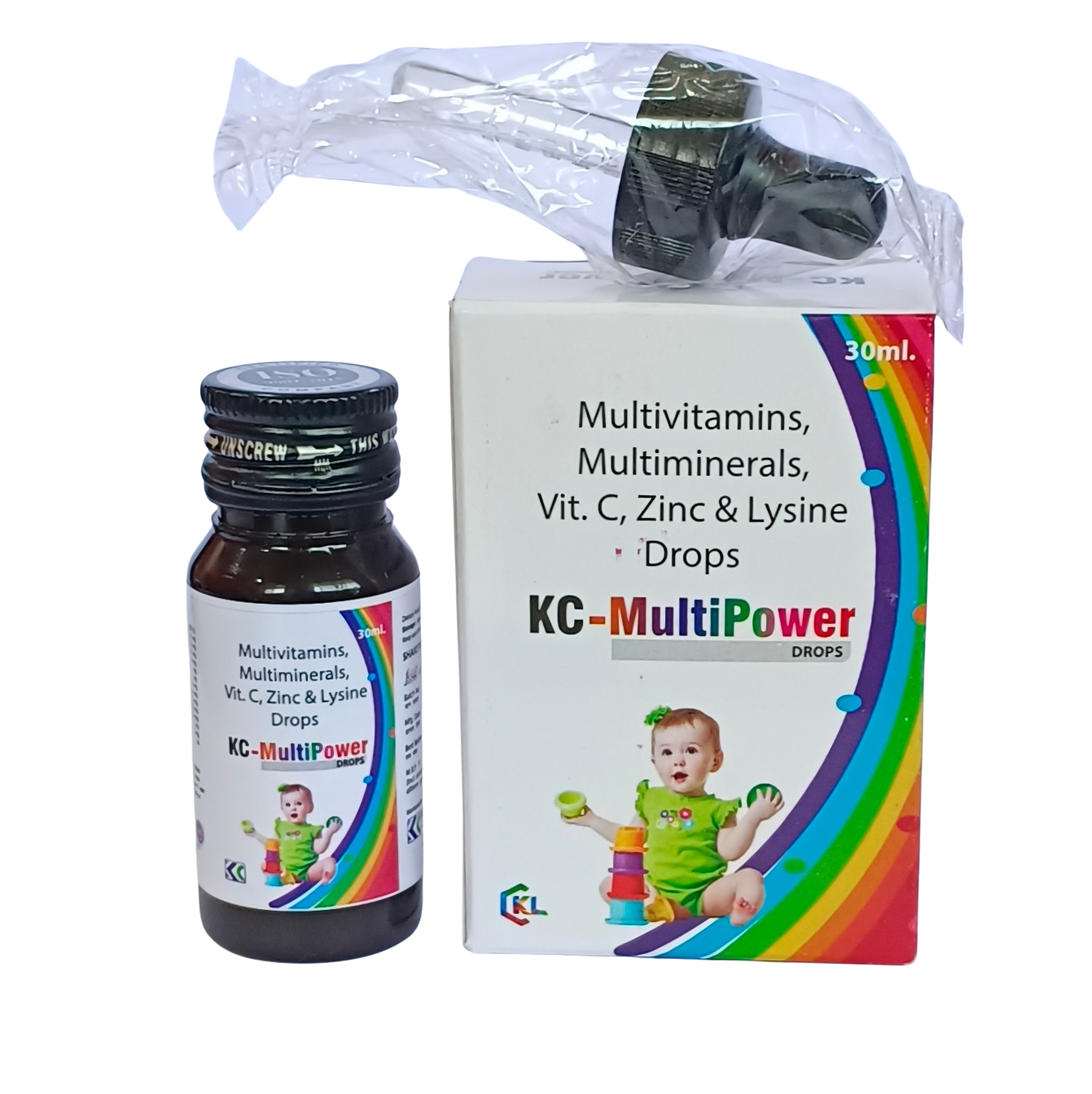 KC Multi Power Drops pediatric nutritional support