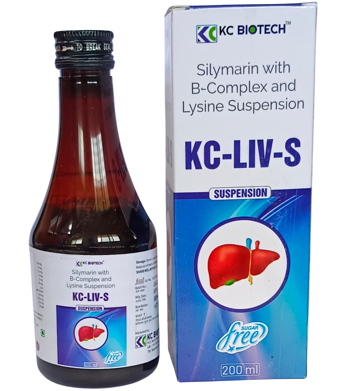 KC Liv S liver support syrup